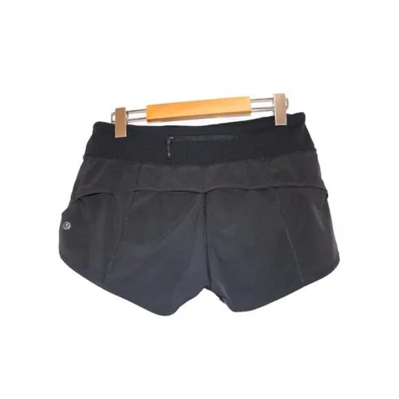 Lululemon Speed Short *4-way Stretch 2.5" Black - Picture 3 of 5